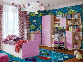 Детская комната Юниор-2 Сиреневый в Ноябрьске - noyabrsk.magazinmebel.ru | фото