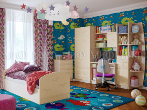 Детская комната Юниор-2 Ваниль в Ноябрьске - noyabrsk.magazinmebel.ru | фото
