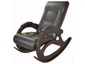 Кресло-качалка К 5/3 коричневое в Ноябрьске - noyabrsk.magazinmebel.ru | фото