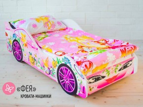 Кровать детская машина Фея в Ноябрьске - noyabrsk.magazinmebel.ru | фото