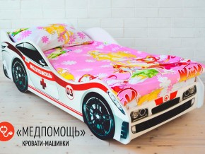 Кровать детская машина Медпомощь в Ноябрьске - noyabrsk.magazinmebel.ru | фото