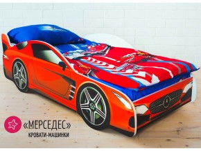 Кровать детская машинка Мерседес в Ноябрьске - noyabrsk.magazinmebel.ru | фото